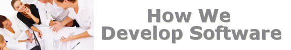 How We Develop Software Banner
