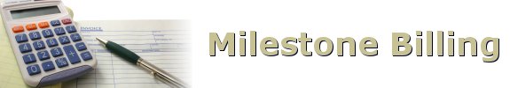 Milestone Billing Banner