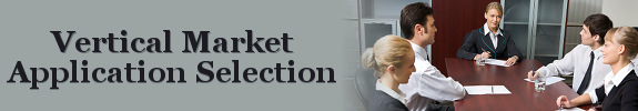 Vertical Market Application Selection